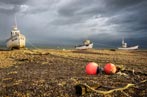 Three Sisters and Two Bouys, Dungeness, UK